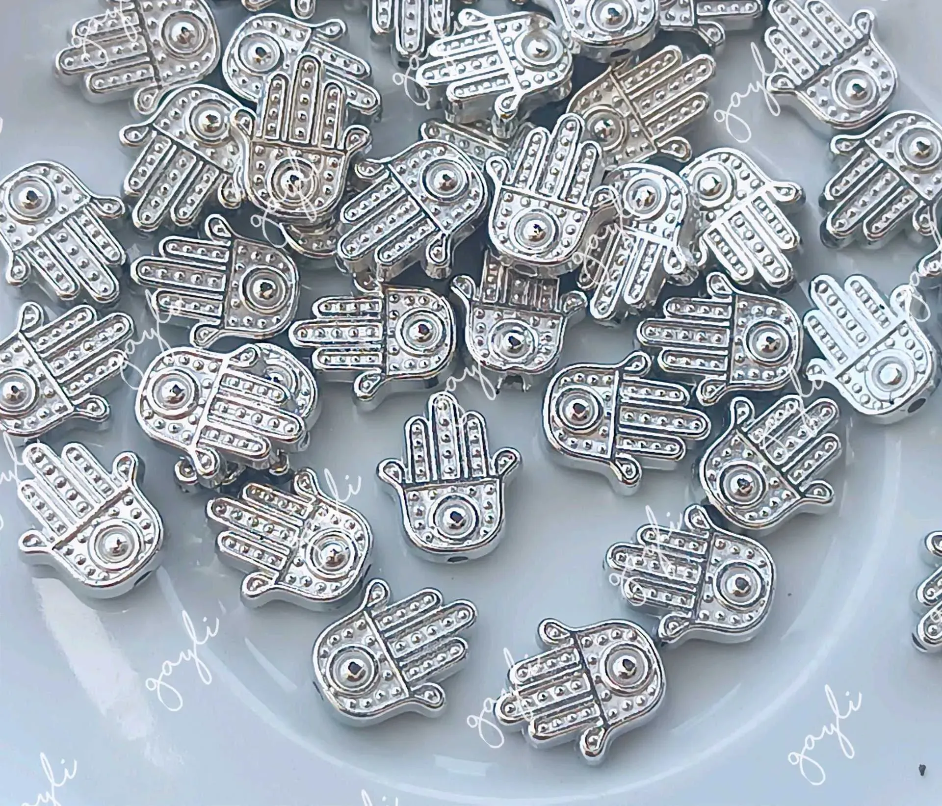 Separador mano de Fátima plastimetal / 100 U